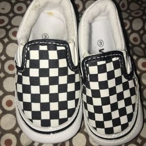 Baby Checkerboard Vans